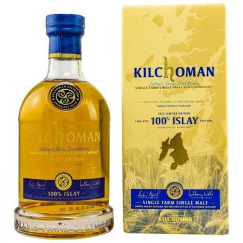 Kilchoman 100 % Islay - 12th Edition (2022) ... 1x 0,7 Ltr.